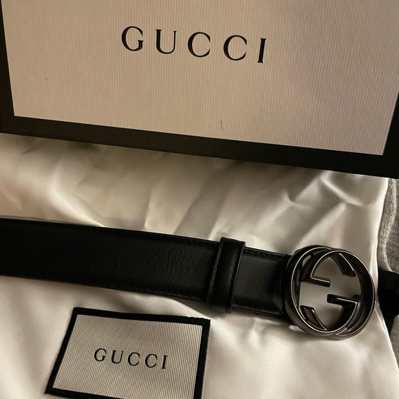 Authentic Gucci Leather Belt - Picture 3 of 5
